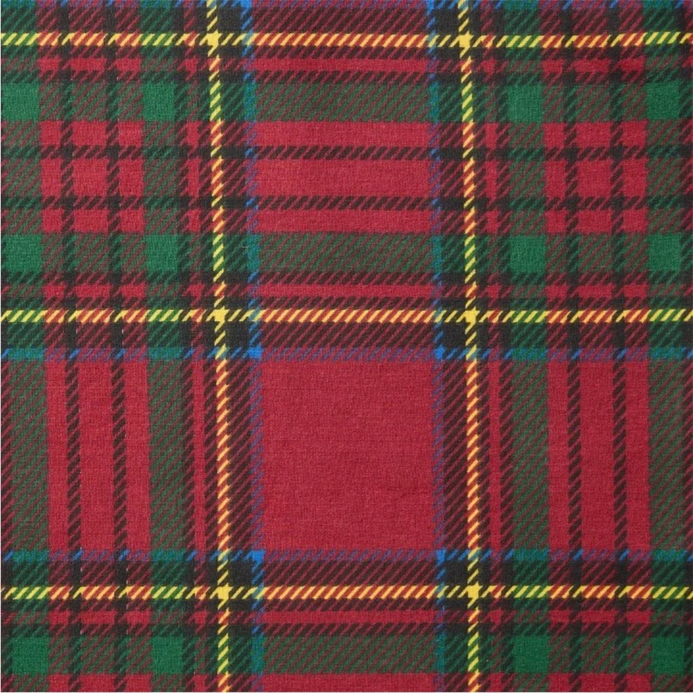 Hallmark Queen Flannel Comforter & Sham Set Red